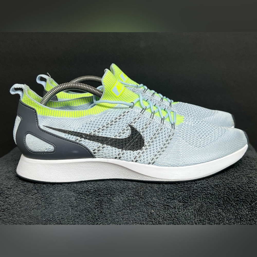 Size 11- Nike Air Zoom Mariah Flyknit Racer Hydrogen Blue NWOB RARE - Picture 5 of 9